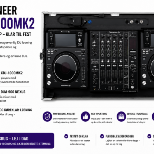 Lej XDJ 1000 MK2