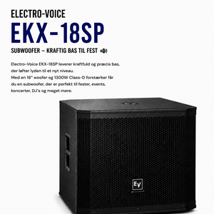 Lej Electro-Voice EKX-18SP