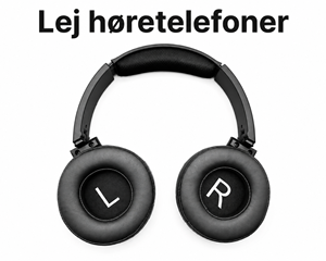 Lej høretelefoner