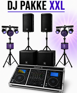 Lej DJ Pakke XXL
