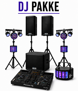 Lej Dj Pakke op til 60 personer