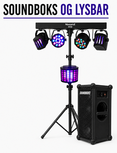 Lej Soundboks og lysbar