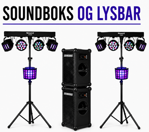 Lej Soundboks og lysbar