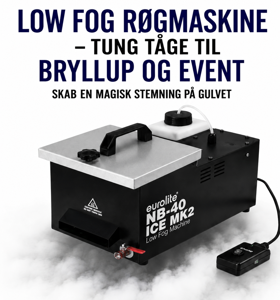 lej Low Fog Røgmaskine