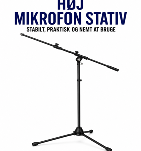 Lej mikrofonstativ