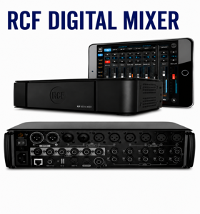 Leje af RCF digital mixer