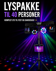 Lej lysbar til 40 personer