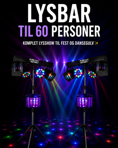 lej lysbar til 60 personer