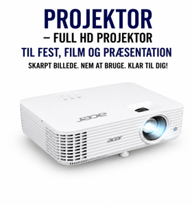 Lej projektor