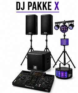 Lej DJ pakke X
